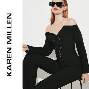 Karen Millen Black Jumpsuit